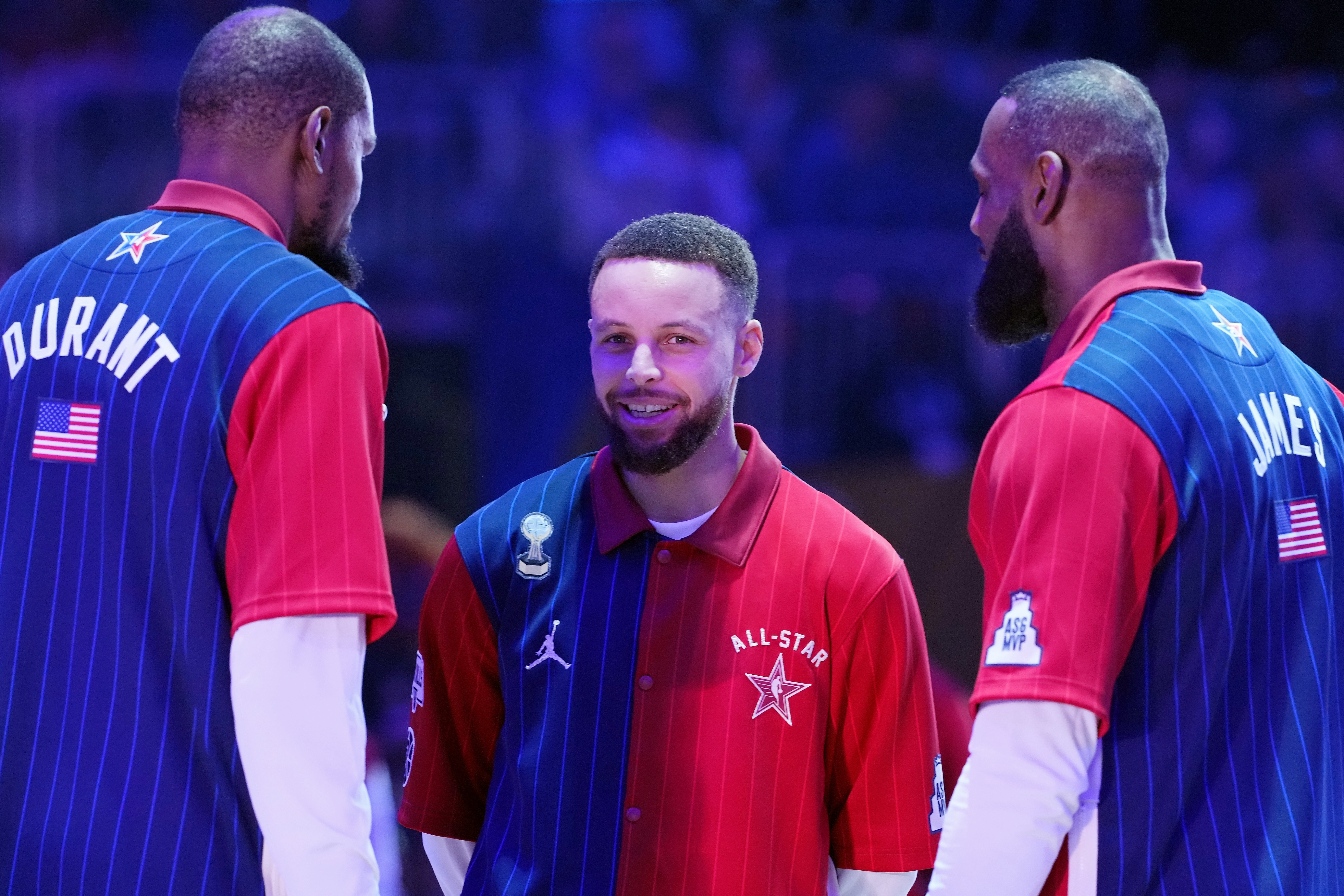 詹杜库新赛季ESPN排名均下滑未进前10:库里12 KD13 詹姆斯降至18